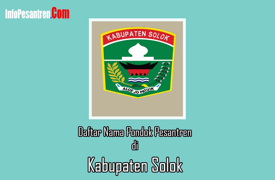 Pesantren di Kabupaten Solok